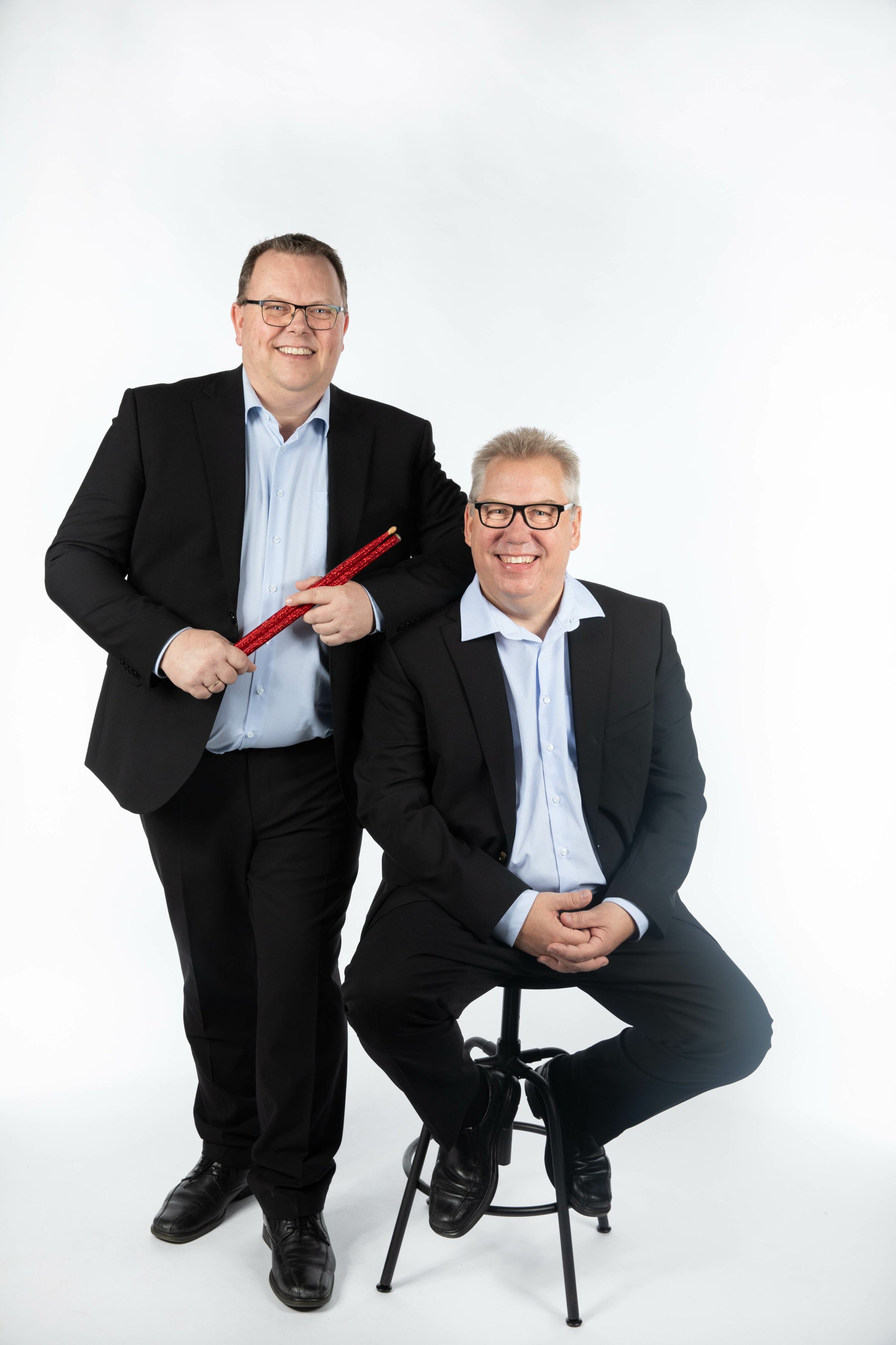 Butterflies med pinde