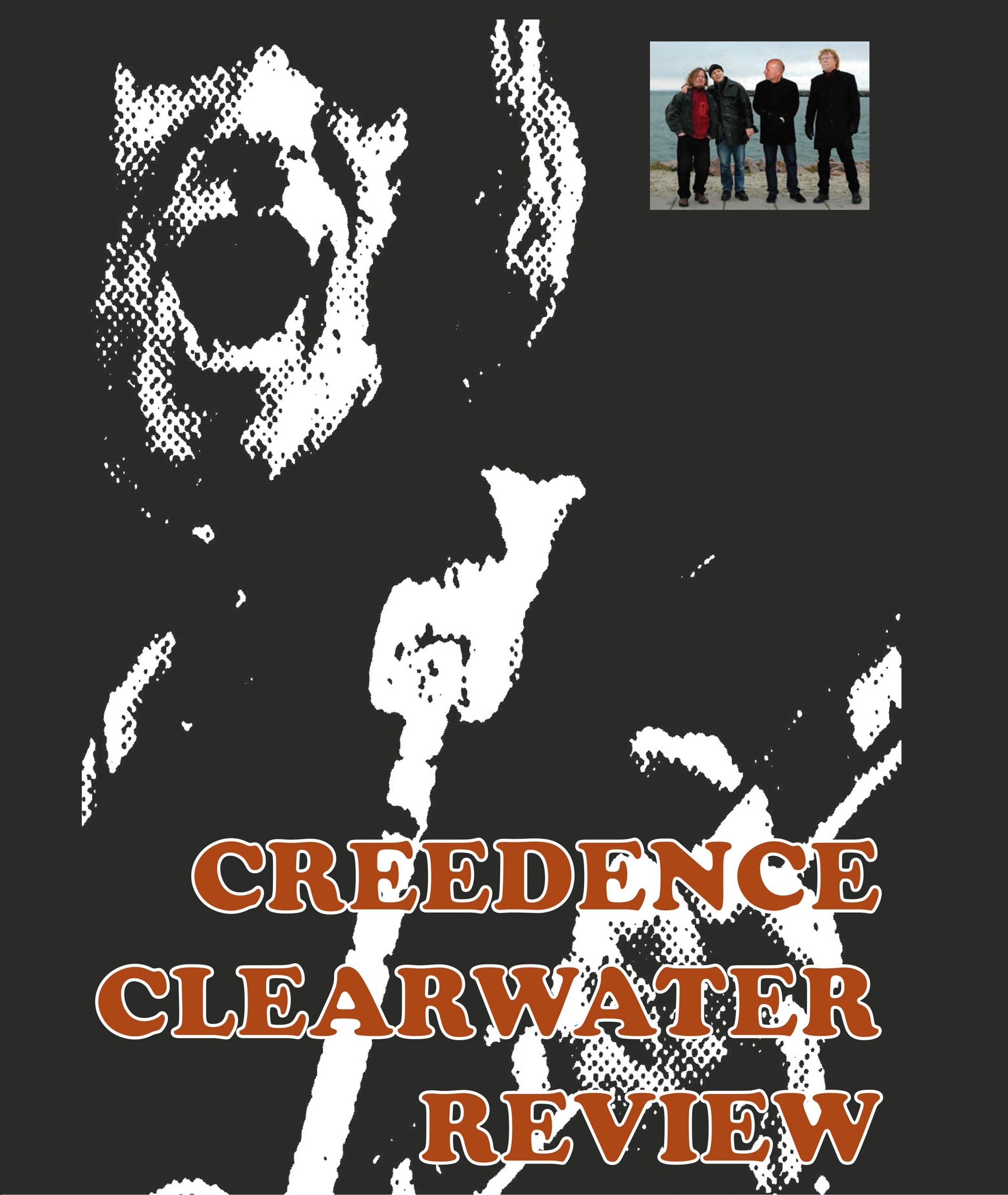 Creedence Clearwater Review plakat med foto