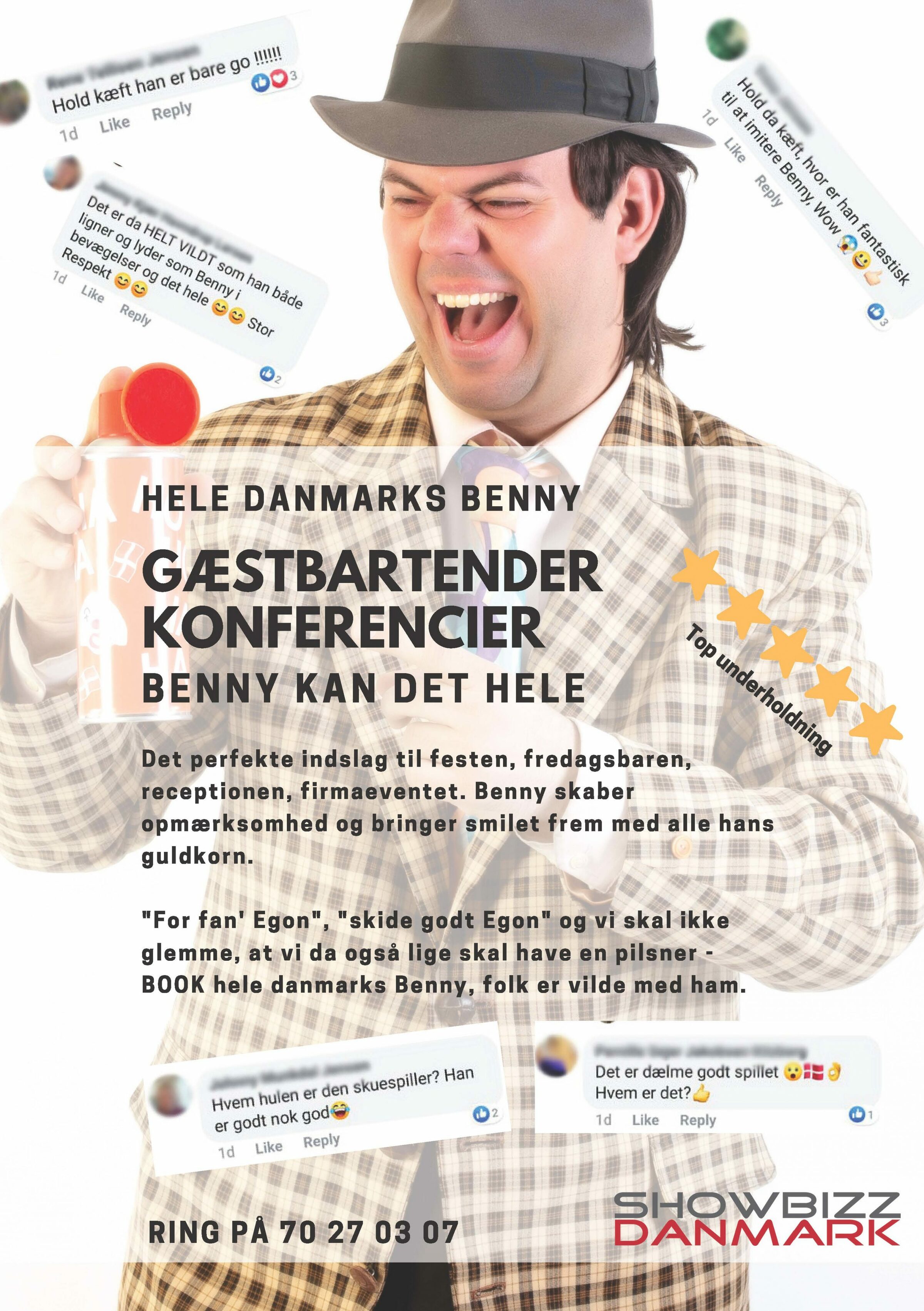 Danmarks Bedste Benny beskrivelse og billede