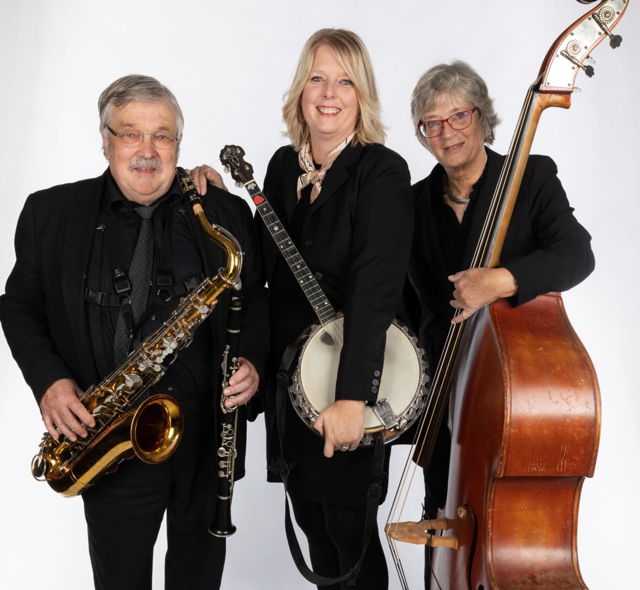 Jensens Jazz Serenaders med fire instrumenter