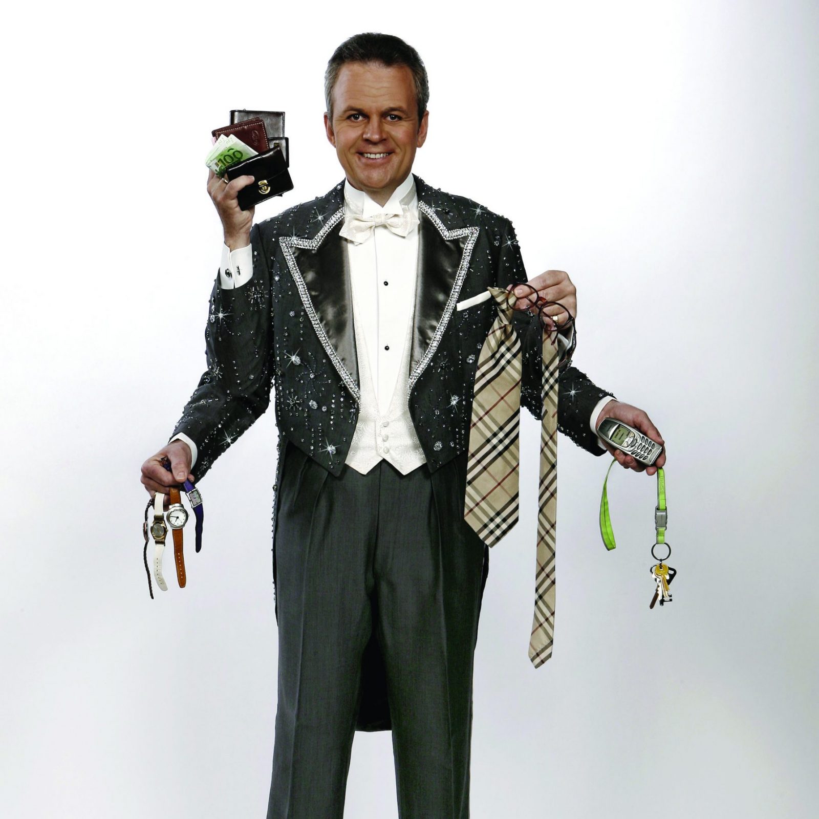 Kenny Quinn Lommetyv kvadratisk foto med stjålne ting og sager