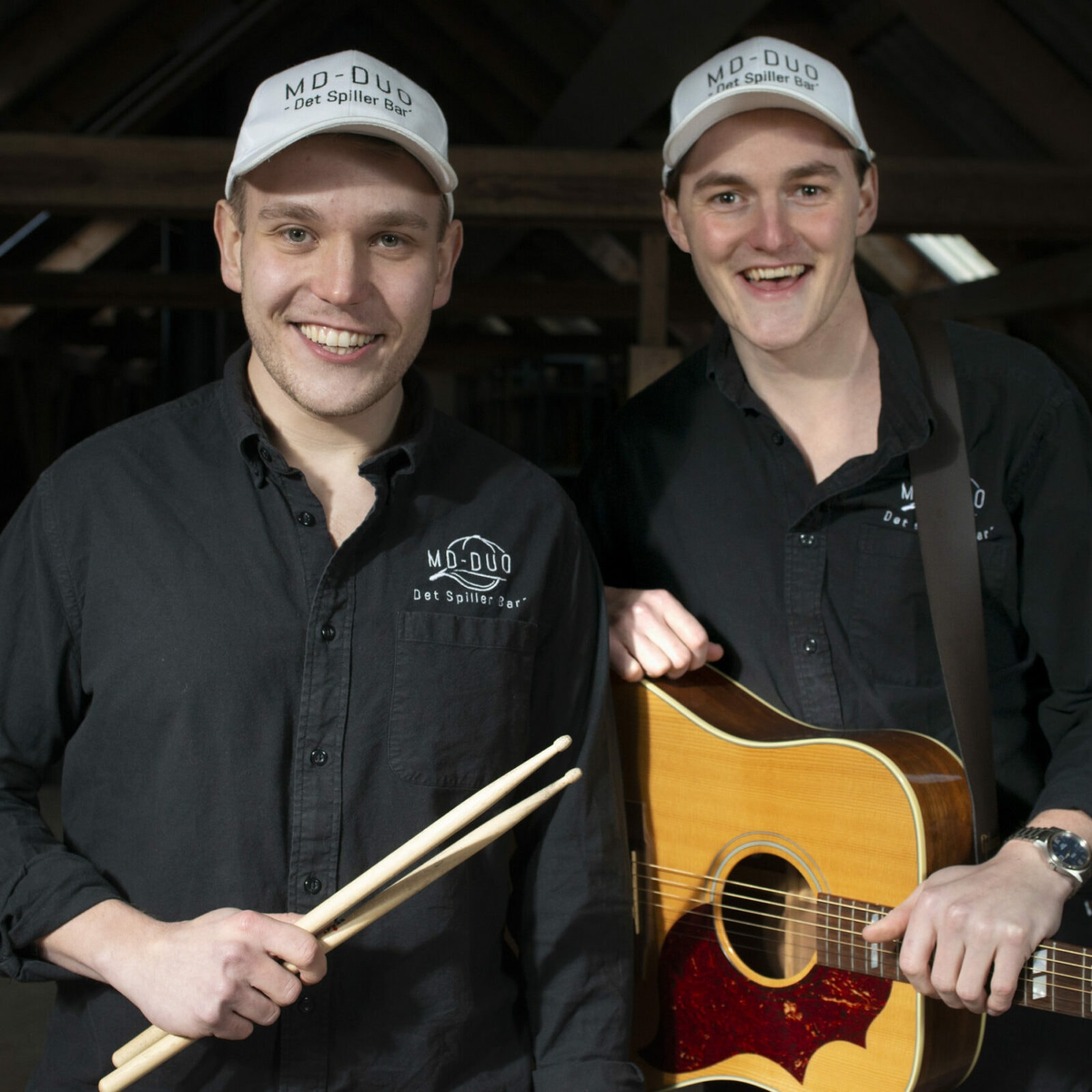 Hør MD duo hos Showbizz Danmark