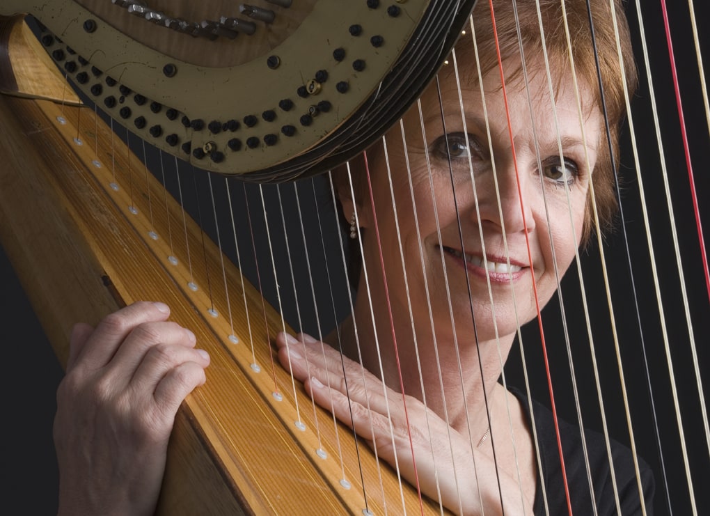 Romantic Strings kun Vibeke og instrument