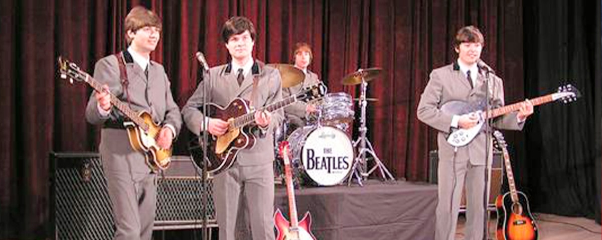 The Beatles banner