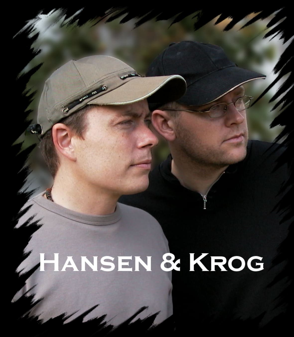 Hansen & Krog med kasketter