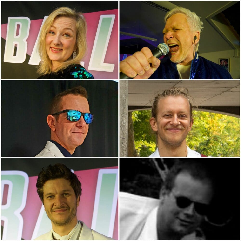 Billeder af 6 mennesker
