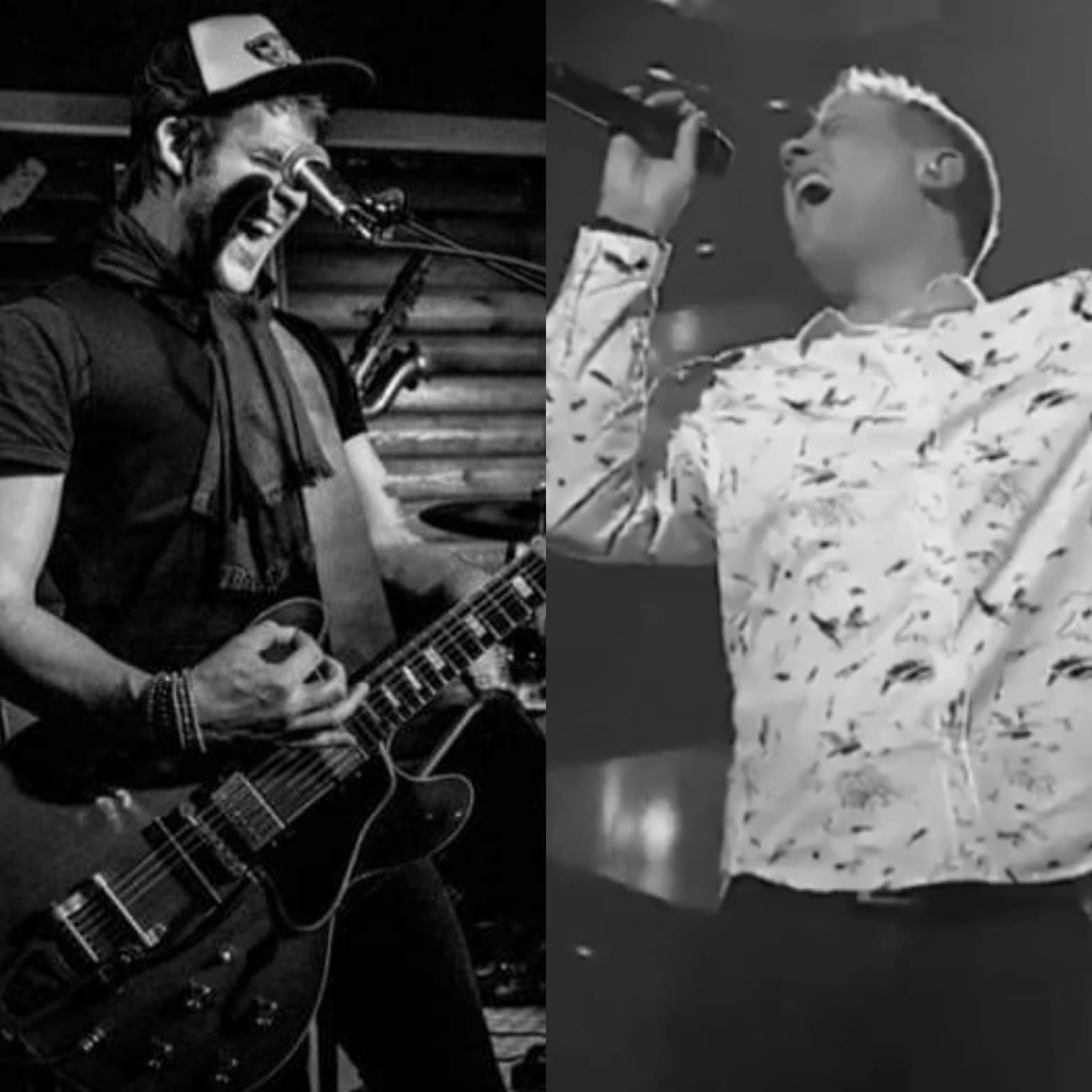 Hornshøj duo sort hvid sceneoptræden