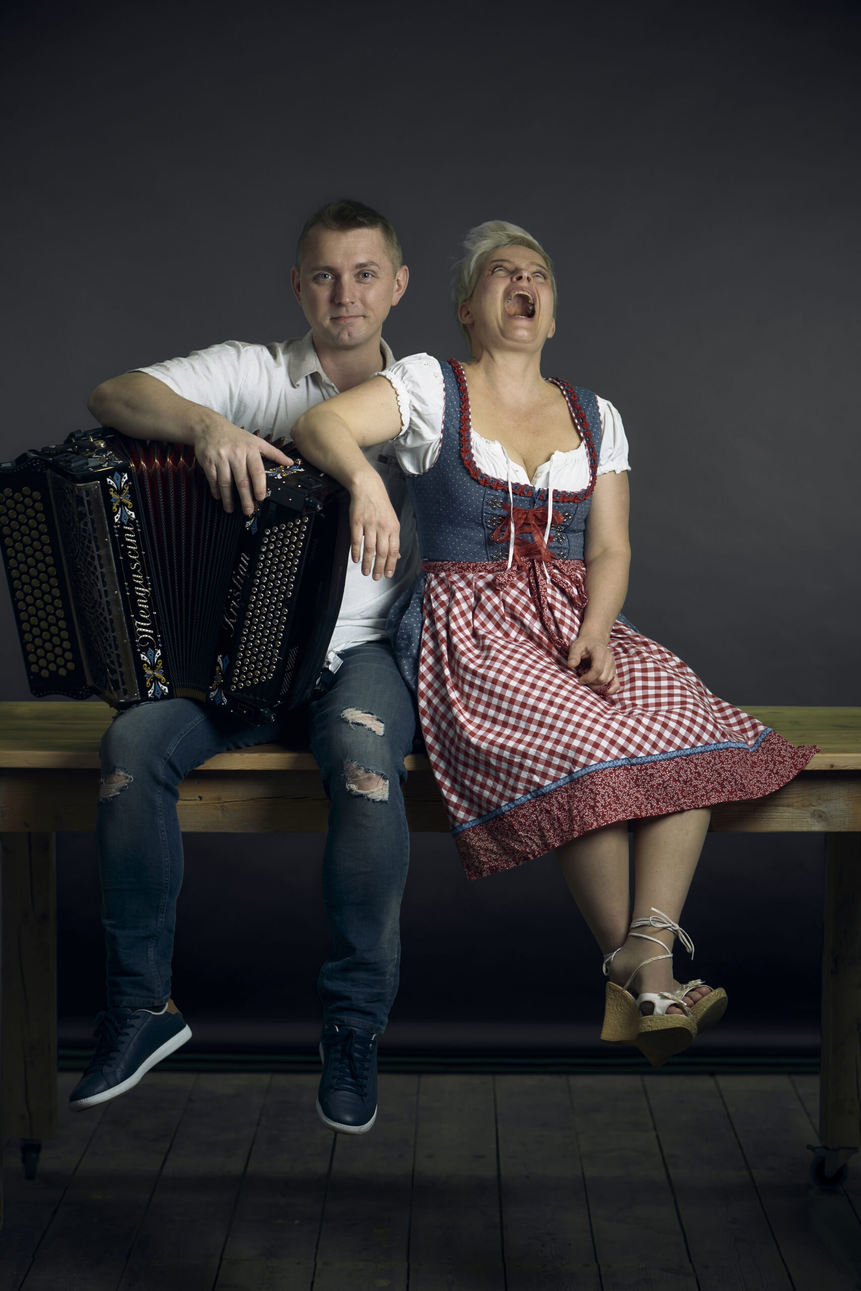 Vibeke & Kristian sidder sammen